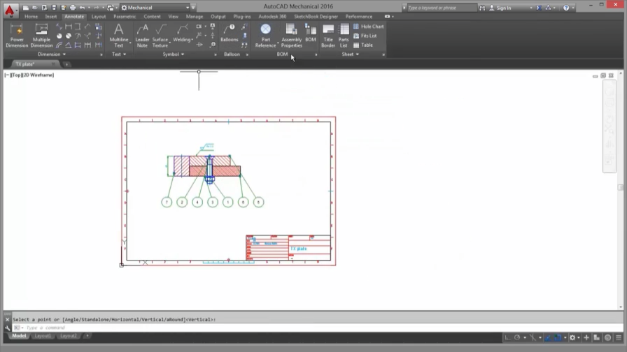 AutoCAD Mechanical - Quản lý layer