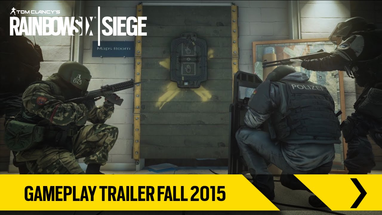 Tom Clancy’s Rainbow Six Siege – Maps & Mission Trailer [UK]
