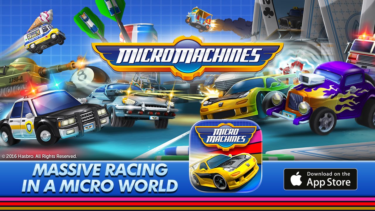 Micro Machines (iOS) - Official HD Gameplay Trailer
