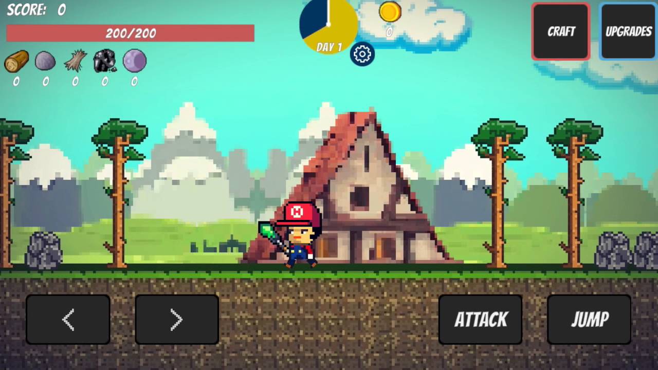 Pixel Survival Game - Android/iOS Survival Gameplay