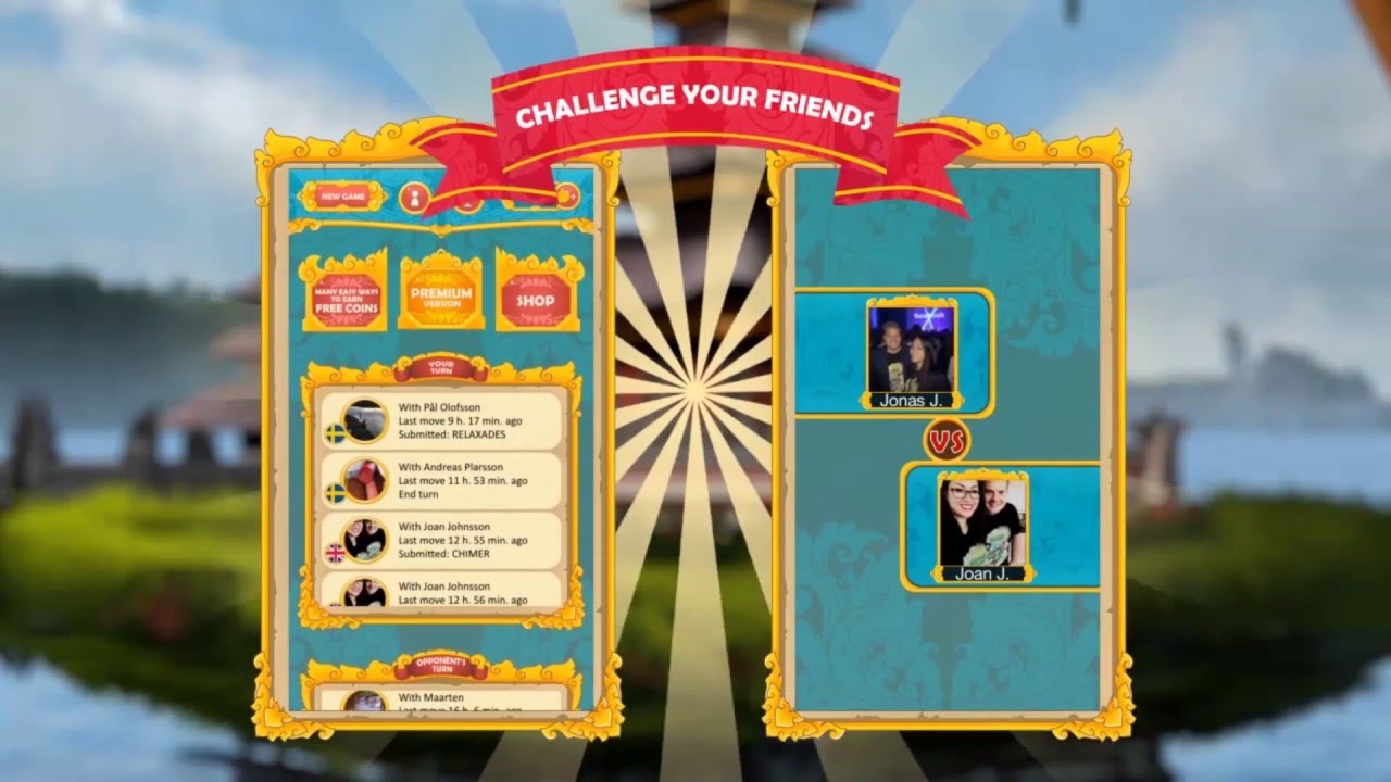 BaliFied - Word Game of the Gods App Store Trailer