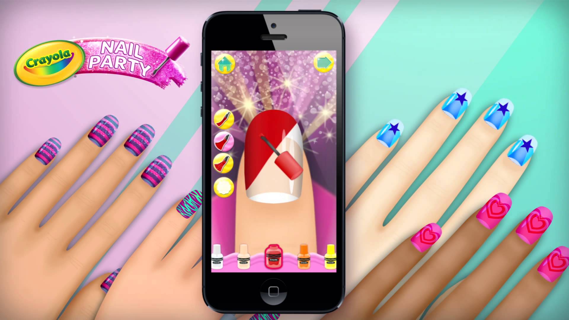 Crayola Nail Party