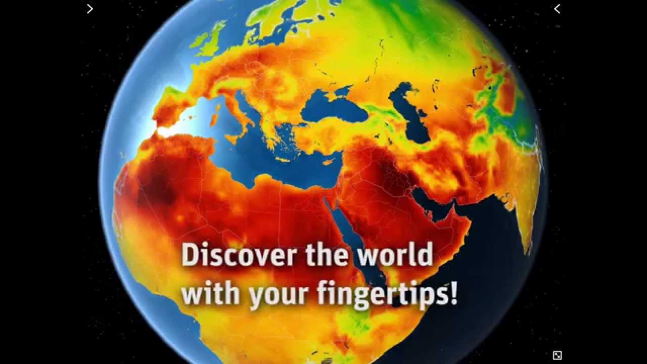 MeteoEarth - 3D app brings weather to life