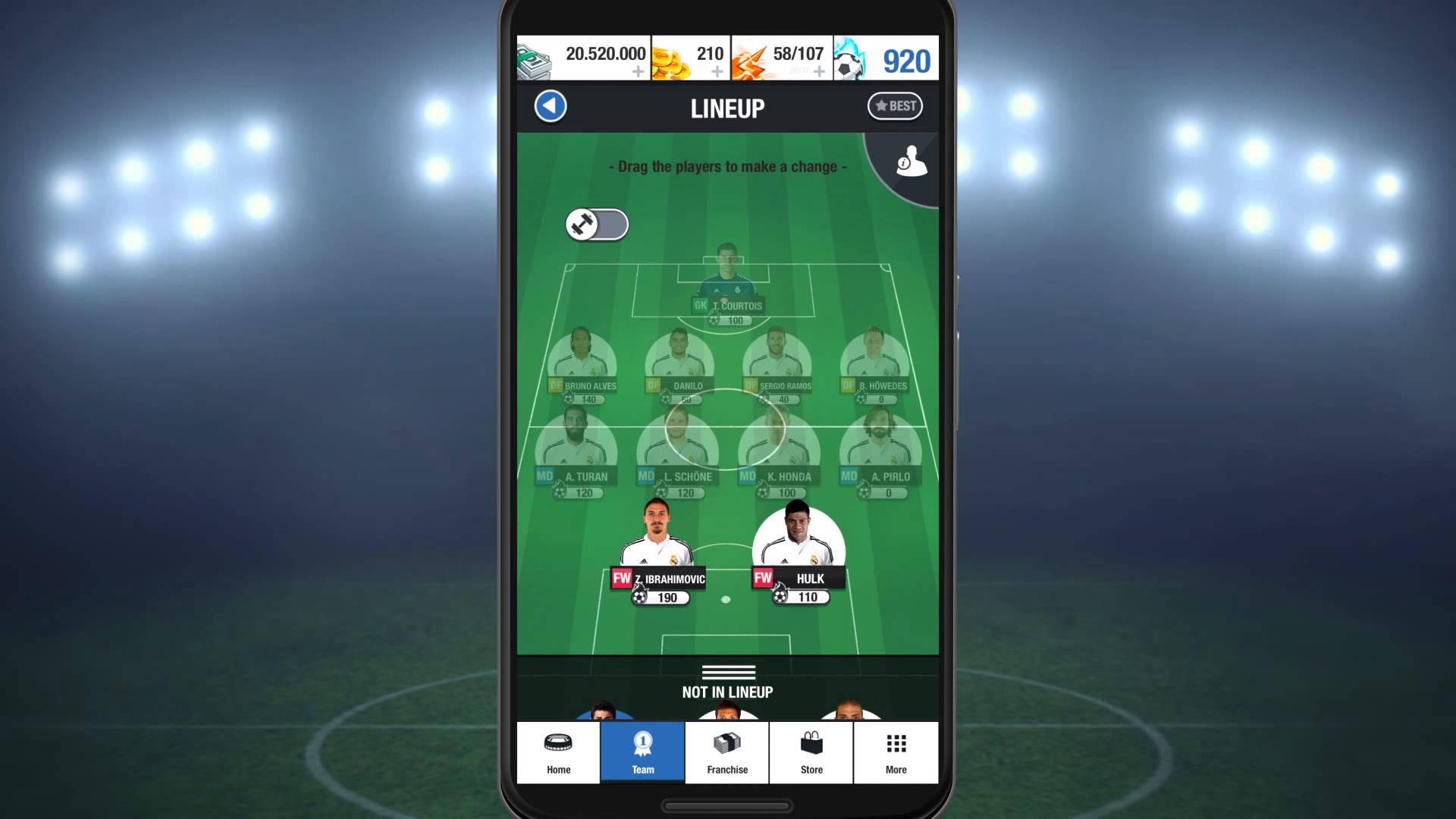 Fantasy Manager Football 2015 Gameplay
