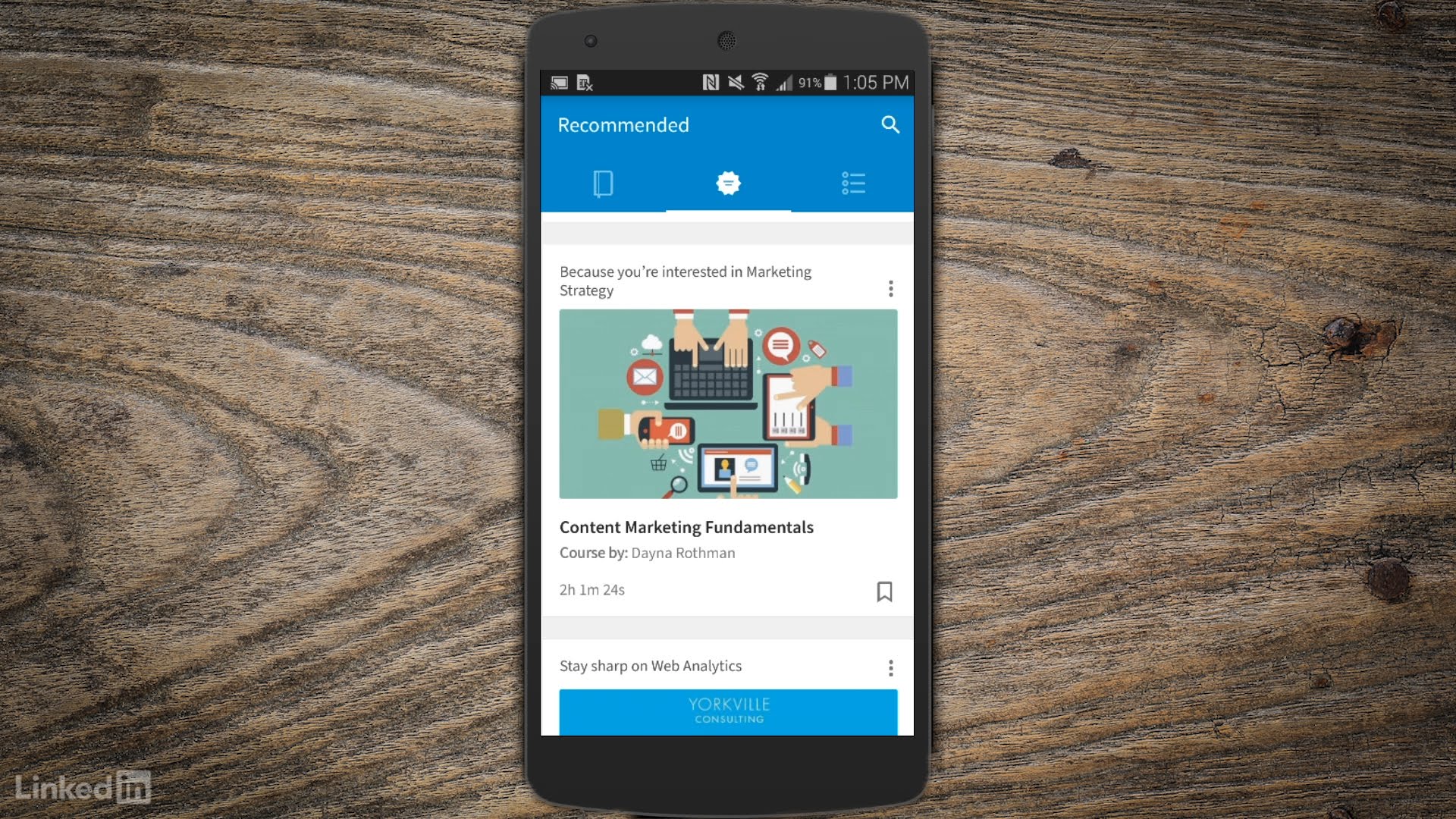 Learn In-Demand Skills with the LinkedIn Learning App