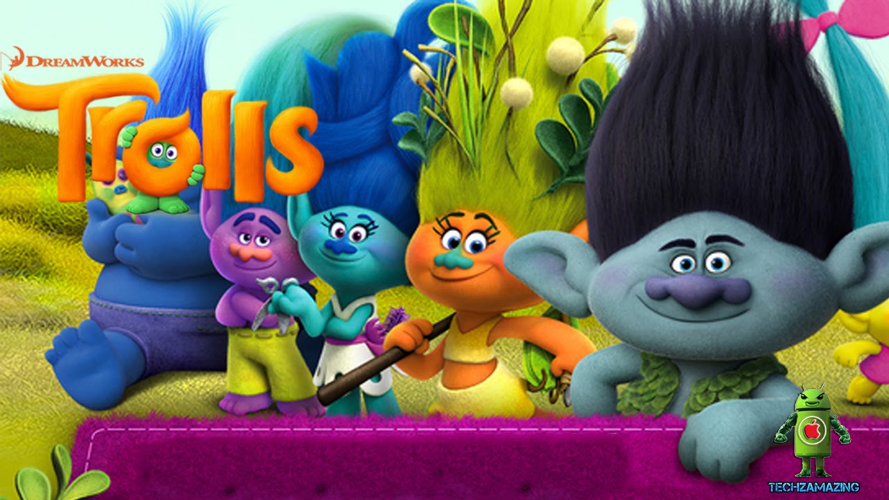Trolls Crazy Party Forest (iOS / Android) Gameplay HD