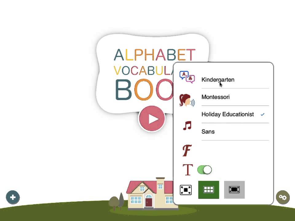 Alphabets Vocabulary Book Multilingual