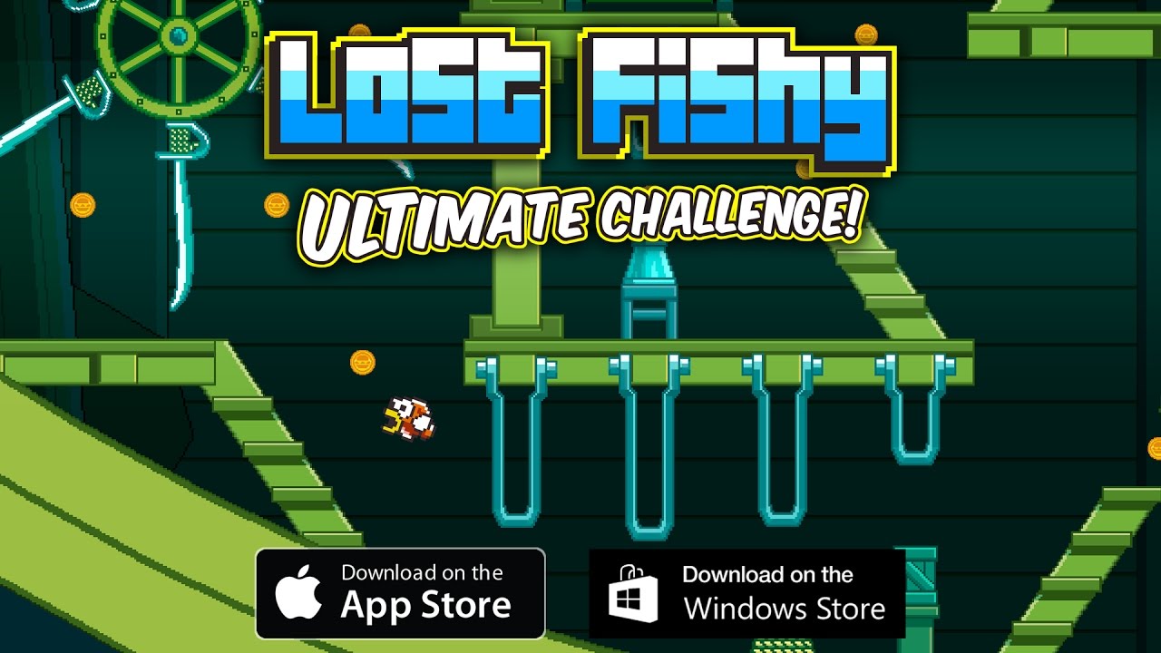 Lost Fishy Ultimate Challenge (iOS iPhone/iPad & Windows 8.1/10 Phones)
