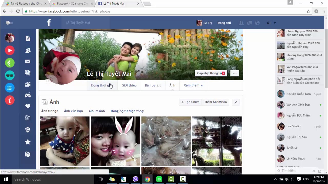 Hướng dẫn đổi giao diện phẳng cho Facebook 