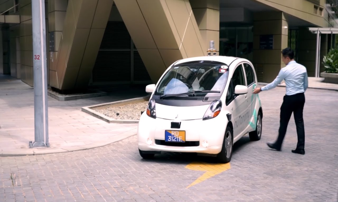 Singapore trình làng taxi không người lái đầu tiên trên thế giới