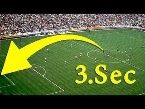 Top 10 bàn thắng nhanh nhất lịch sử bóng đá l HD