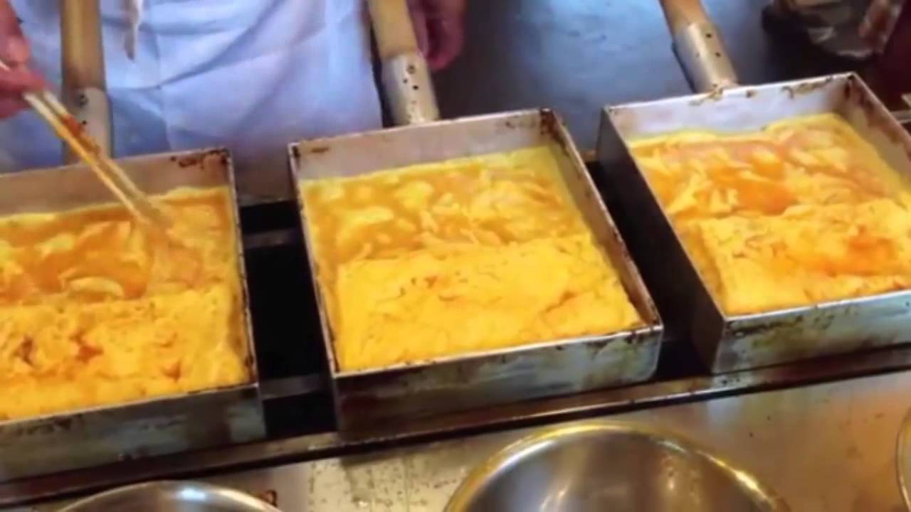 Cách mà người nhật chiên trứng rất độc..!