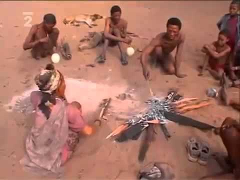 Nhìn thổ dân ăn trứng đà điểu mà thèm