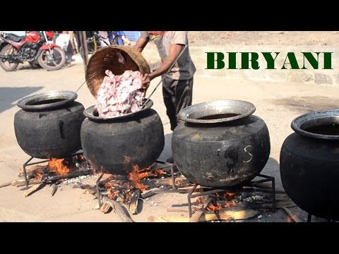 Indian MUSLIM Marriage MUTTON BIRYANI Prepared 700 People & STREET FOOD