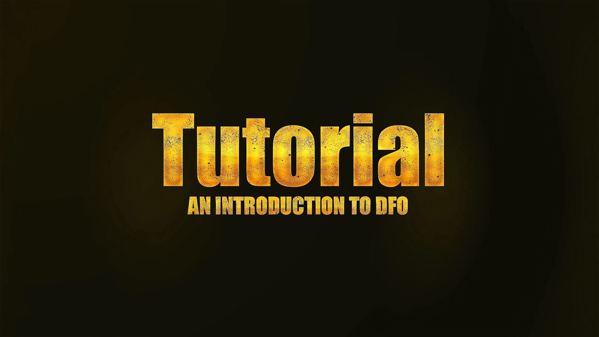 DFO Game Guide: 2 Tutorial Dungeon