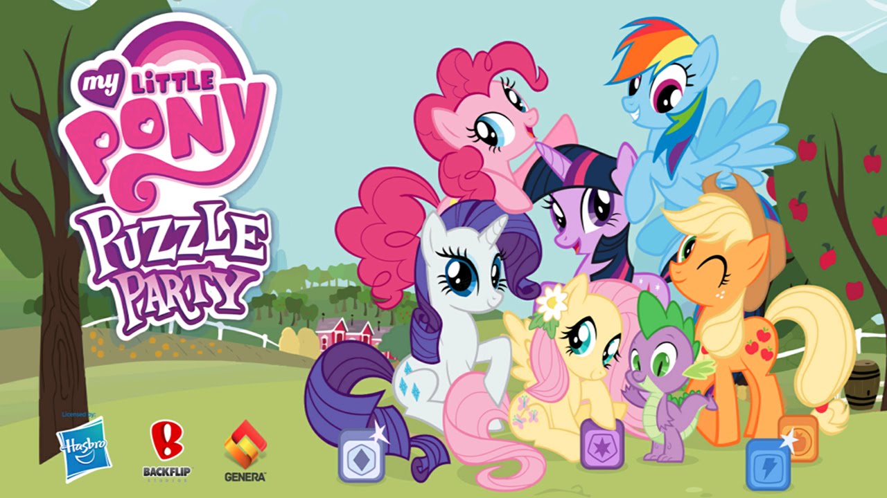 Official My Little Pony: Puzzle Party (by Backflip Studios) Announcement Trailer (iOS/Android)