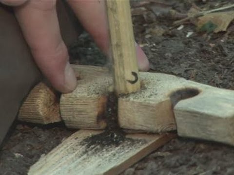 How To Make A Fire Using Sticks