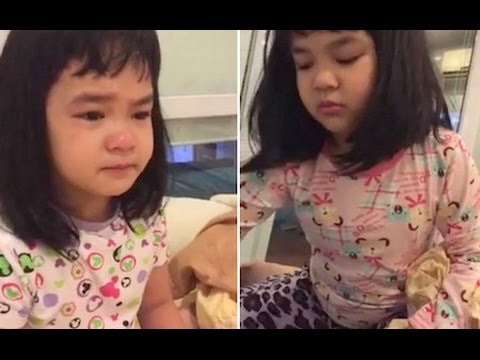 Bé gái Hà Nội xin mẹ ăn đêm cực dễ thương gây sốt mạng xã hội