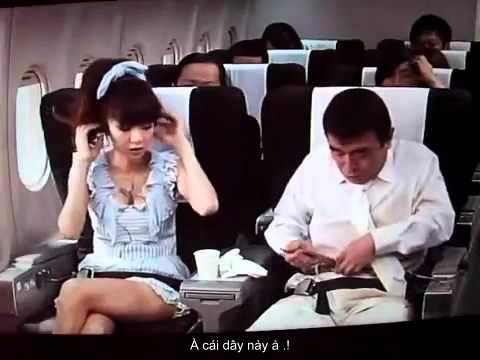 [Hài Nhật- Vietsud] Lần đầu đi máy bay .! Cười Bể Bụng .!