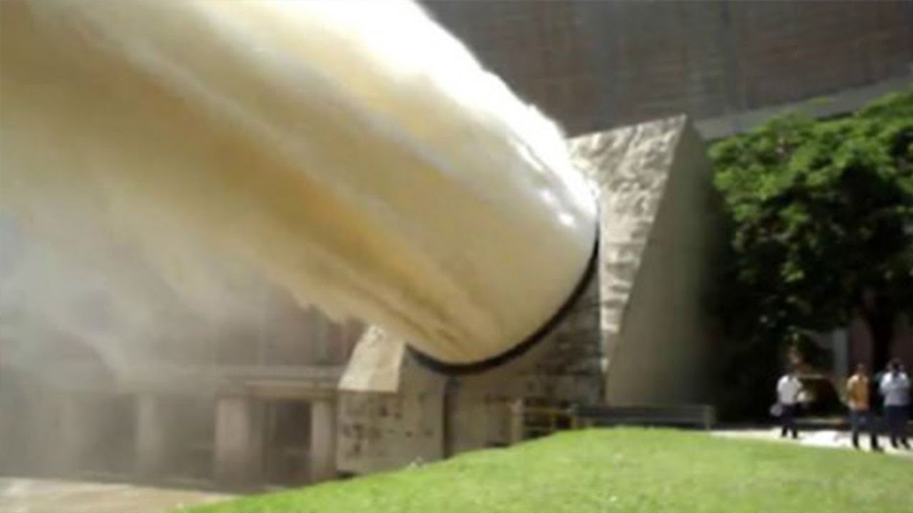 World Amazing Technology Emergency Water Power Dam Discharge USA, France, Russia and others