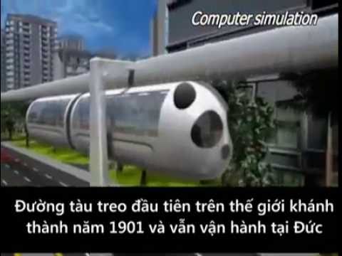 Tàu treo lơ lửng trên không của Trung Quốc hoạt động như thế nào? 