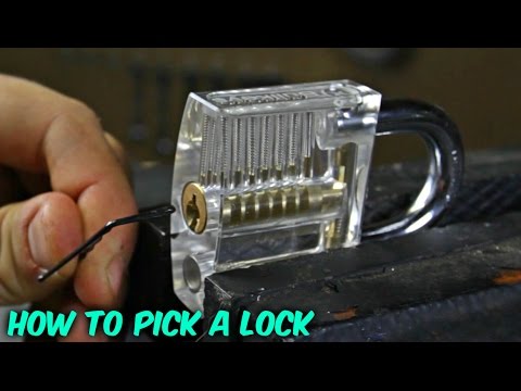 How to Pick a Padlock?