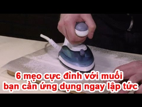 6 mẹo cực đỉnh với muối bạn cần ứng dụng ngay lập tức