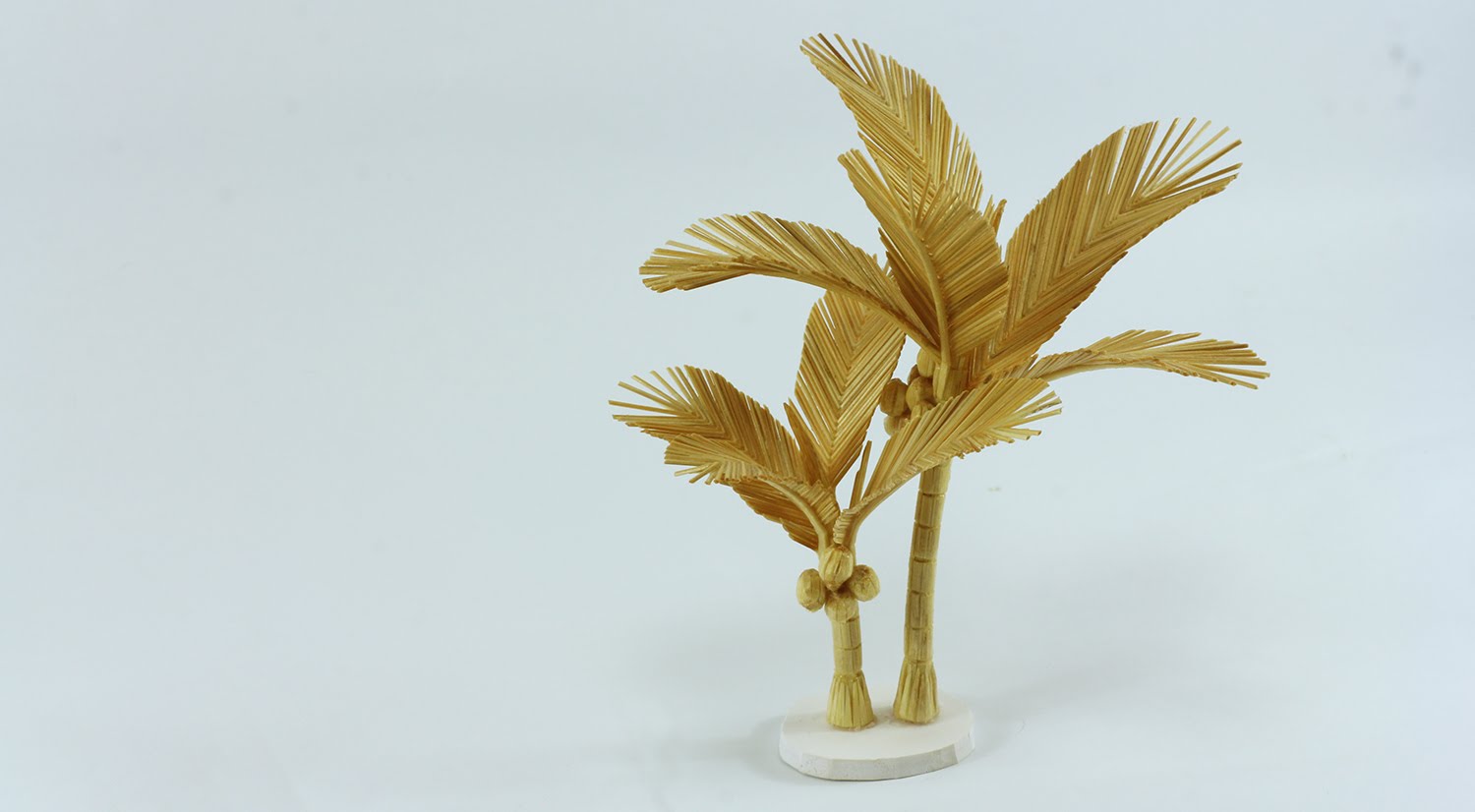 How to make a coconut tree with toothpicks | DIY Tutorial