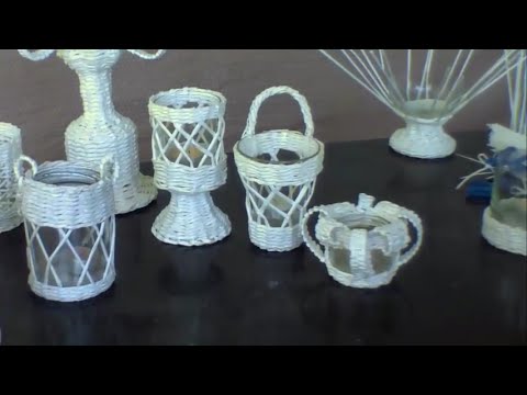 Hướng dẫn làm đồ handmade bằng giấy báo cũ 