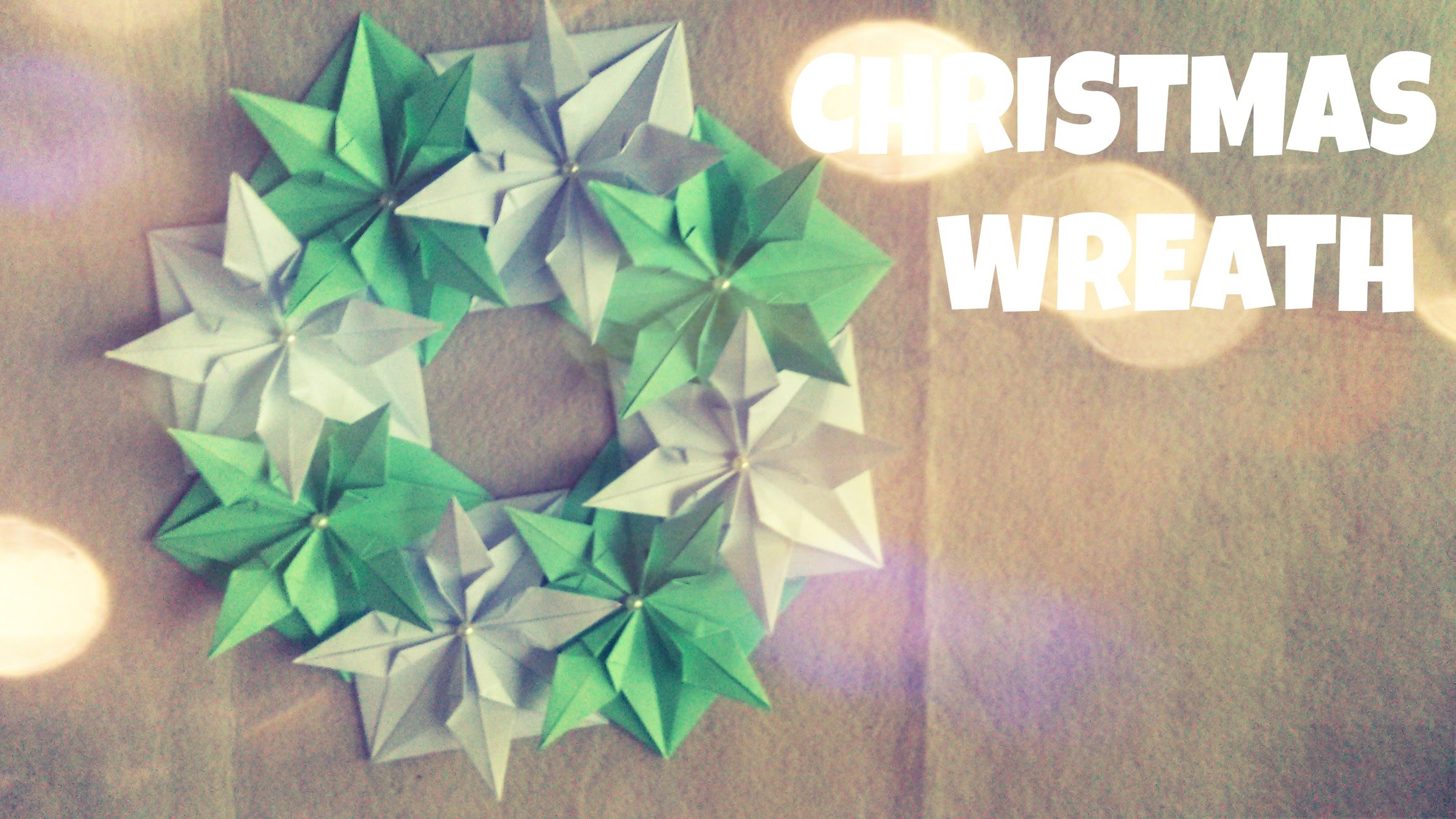 Origami Facile - Guirlande en Papier