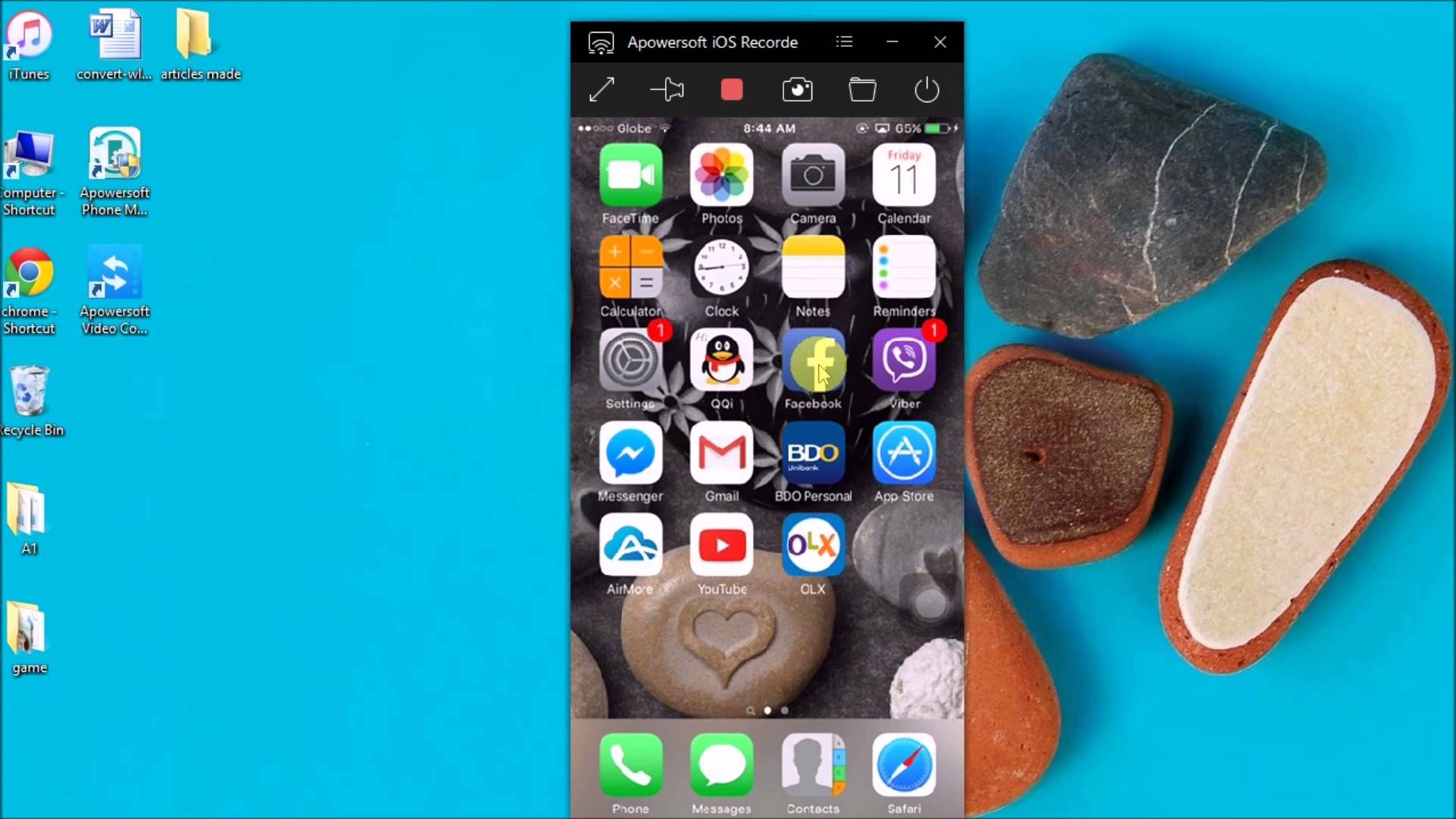 How to use Apowersoft iOS Recorder