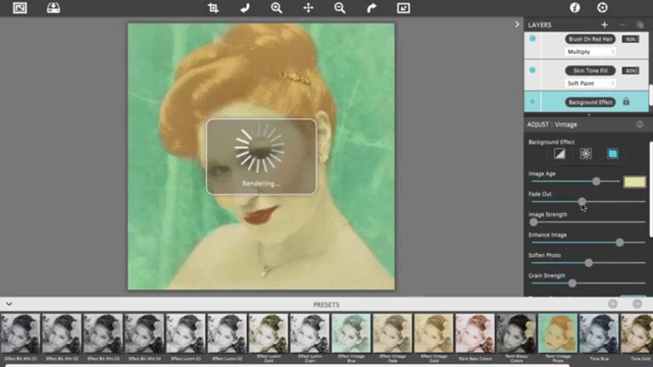 Create a Vintage Photo with Hand Tint Pro