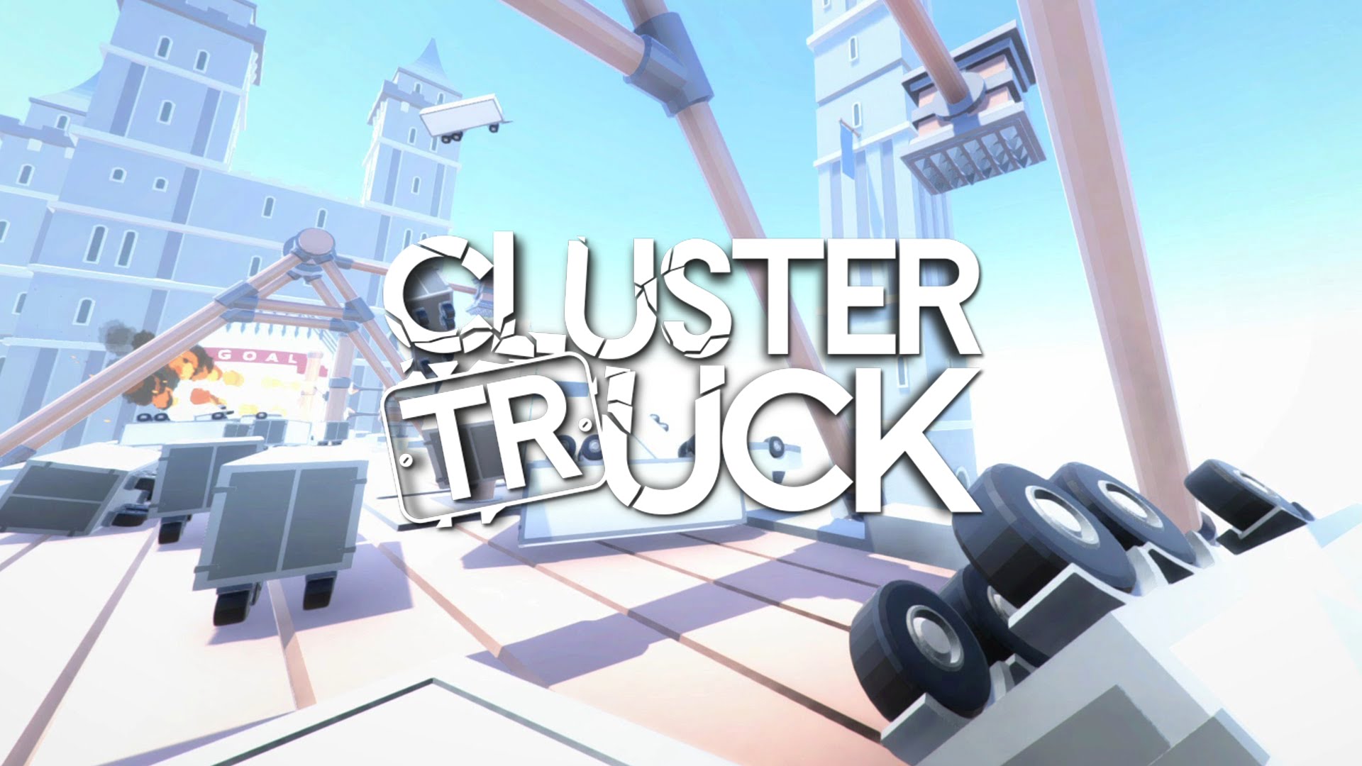 Clustertruck Launch Trailer.  PC, PS4, Xbox One, Nvidia SHIELD