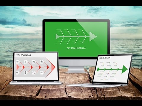 Tải bộ slide flat đẹp chuyên nghiệp | Quy Trình Xương Cá