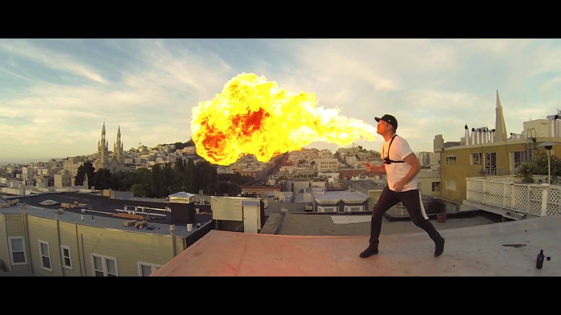 27 GoPro Array Fire Breathing San Francisco ft. GLDMTN || SKYLINE