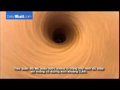 Xoáy nước khổng lồ có thể nuốt chửng thuyền ở Mỹ