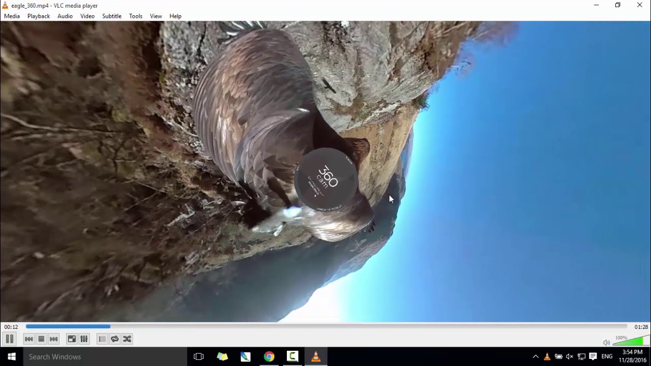 Cách xem ảnh và video 360 độ trên VLC 