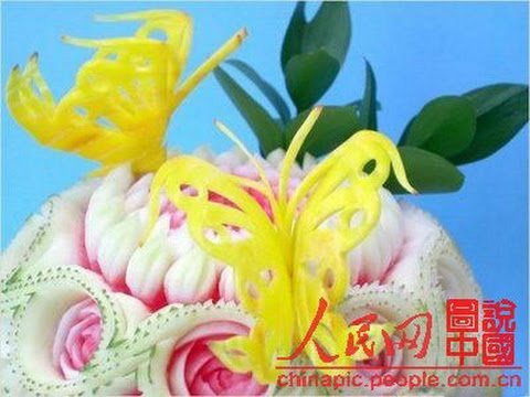 Dạy tỉa con bướm cực đẹp bằng quả dứa