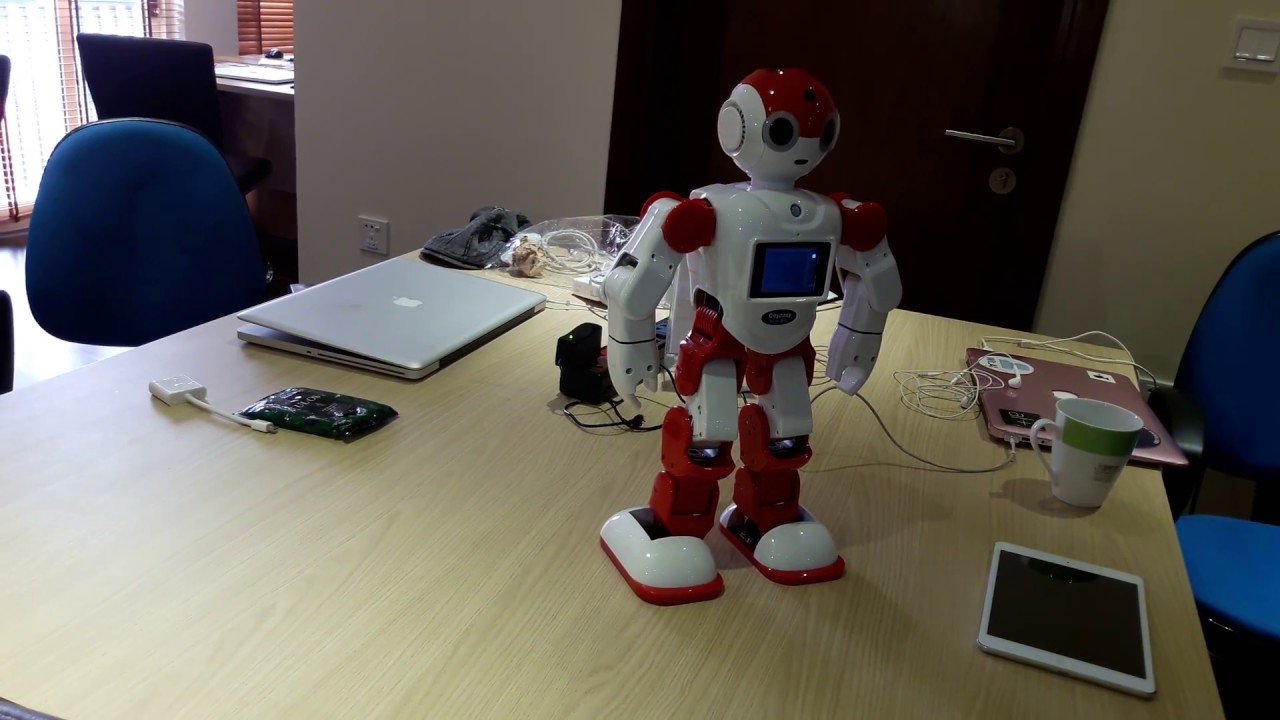 Robot biểu diễn thái cực quyền