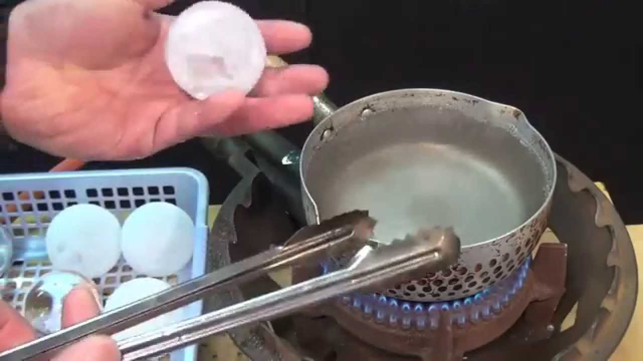 CHO ĐÁ LẠNH VÀO NƯỚC SÔI 100 ĐỘ SẼ NHƯ THẾ NÀO NHỈ ??