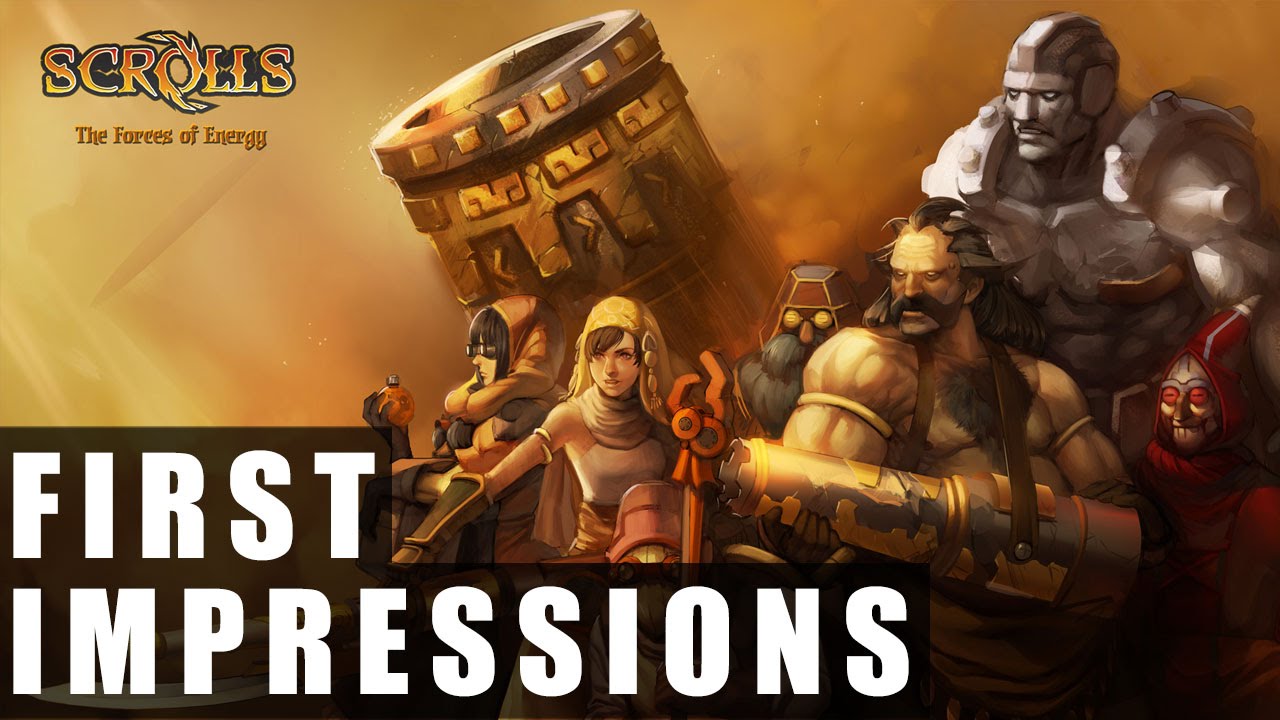 Scrolls (Mojang's CCG) Gameplay | First Impressions HD