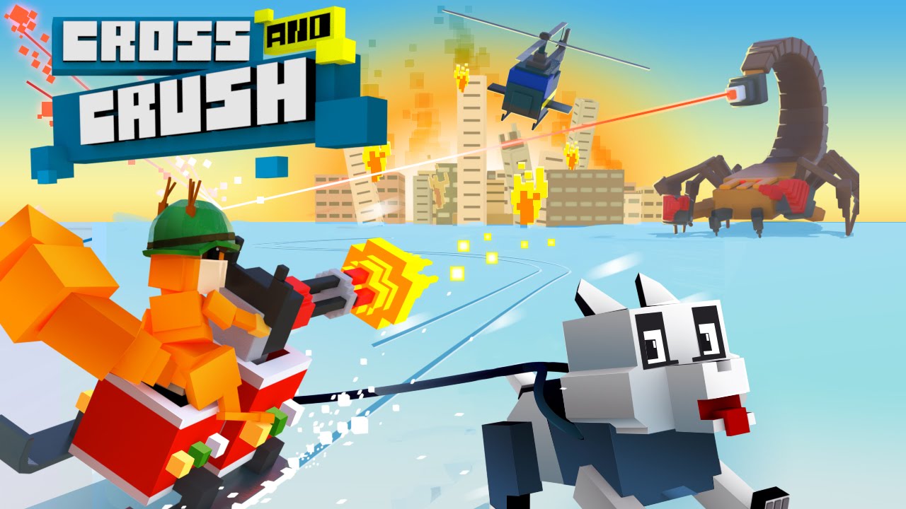 New game Cross And Crush: crush them all!