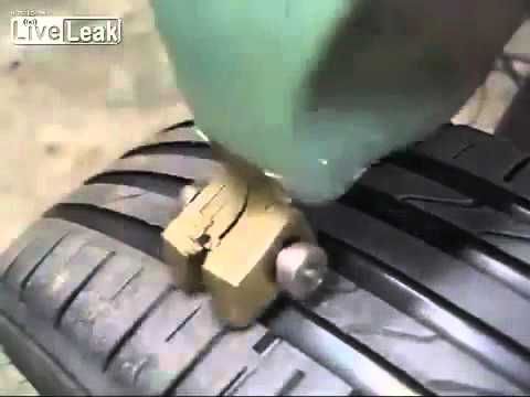 Clip nạo lốp cũ thành lốp mới trong tích tắc quá hay :v