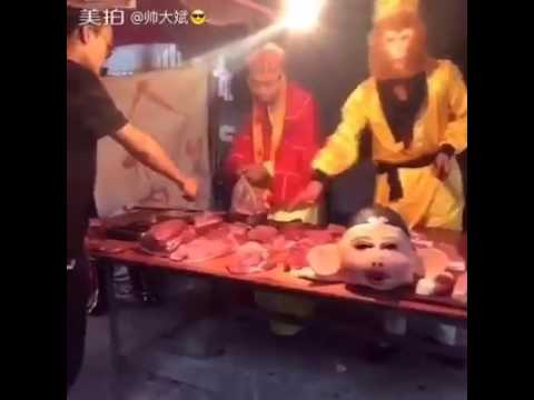 Hậu tây du kí, Đường Tăng, Tôn Ngộ Không bán thịt Trư Bát Giới
