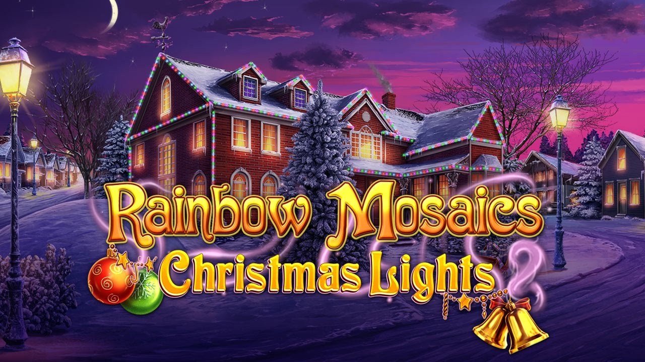 Rainbow Mosaics: Christmas Lights 2