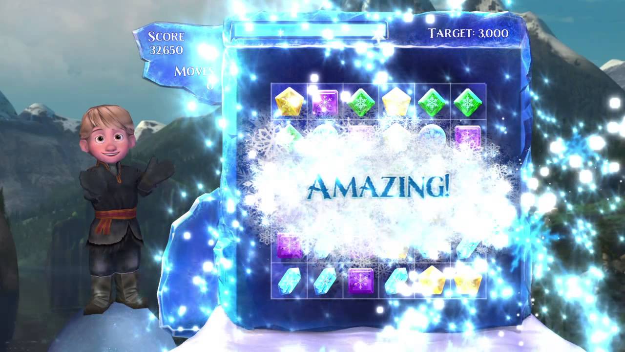 Frozen Free Fall: Snowball Fight gameplay