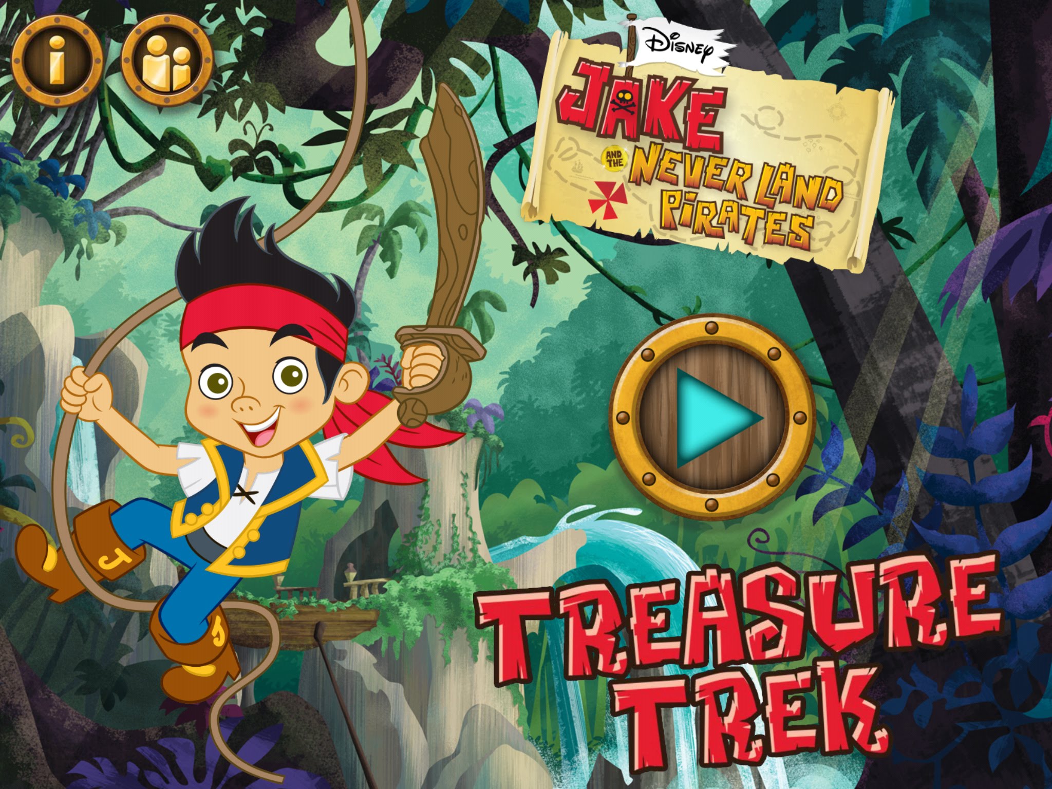 Disney Jake's Treasure Trek - Gameplay