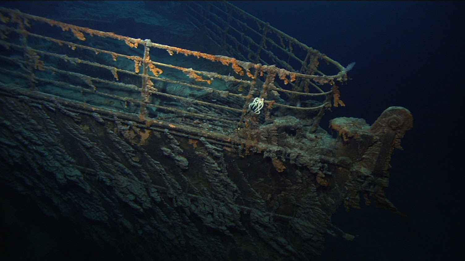Xác tàu Titanic dưới đáy biển giờ ra sao?