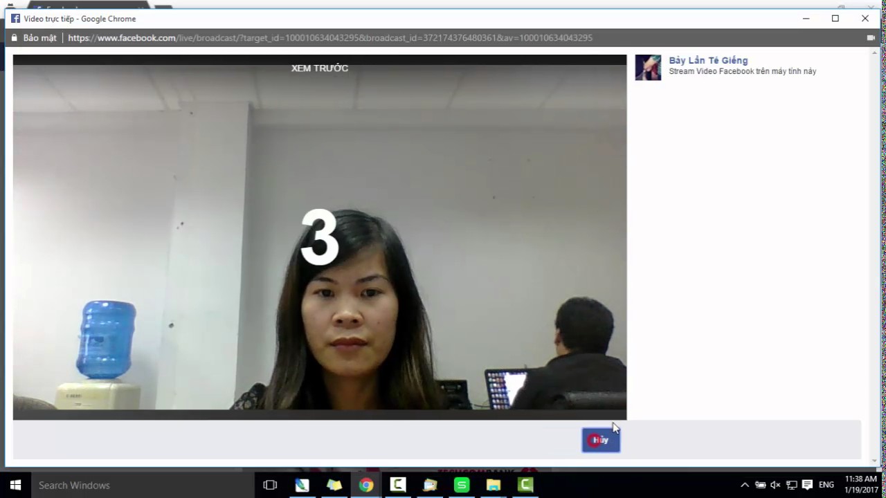 Cách Live Stream Facebook trực tiếp trên máy tính 