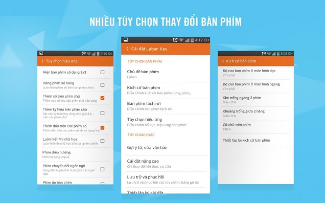 Giới thiệu ứng dụng Laban Key cho Android